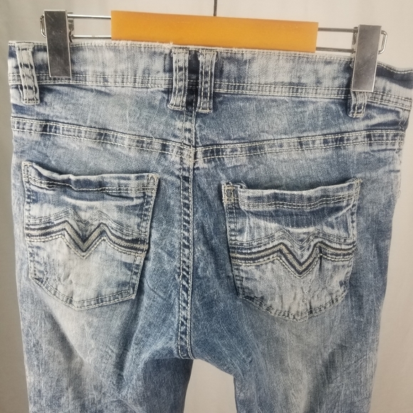 Suko Jeans Stone Wash Denim - Picture 3 of 4